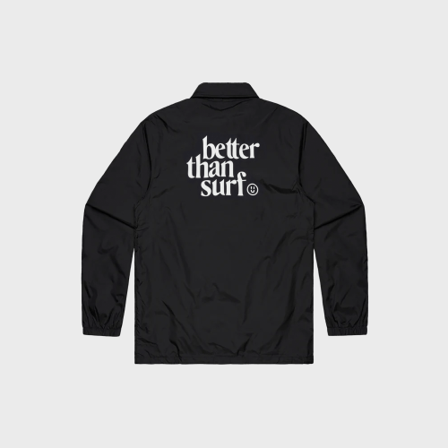 LOGO COACH JACKET - BLACK Коуч-куртка с логотипом - BLACK