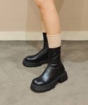 프리플라(FRI FLA) ljh034-7 spandex ankle boots _ black