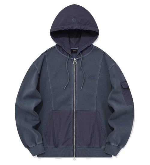 Худи на молнии UFC Dying Relaxed Fit Dark Blue U2HDU3113DB
