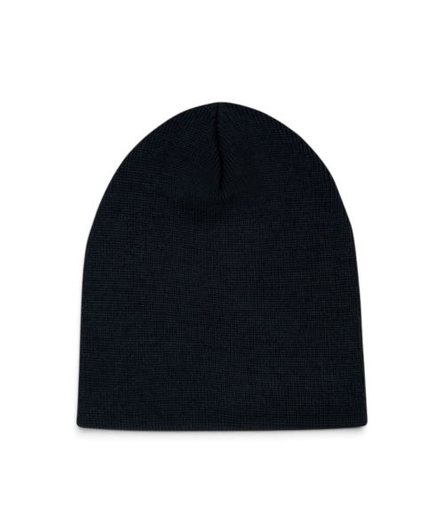 Basic Short Beanie (Black)