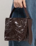 제이마크뉴욕(JMARKNEWYORK) BELLA leather tote bag - Brown