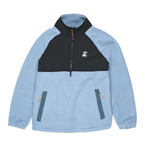 Анорак из шерпы Camp WASHEDBLUE