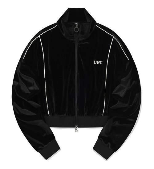 Велюровая куртка UFC Relaxed Fit Black U2TTU3202BK