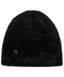 Fur Knit Beanie (FL-727_Black)