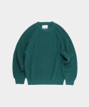 해브해드(HAVE HAD) Fisherman Knit Sweater(Blue Green)