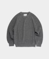 Fisherman Knit Sweater(Gray)