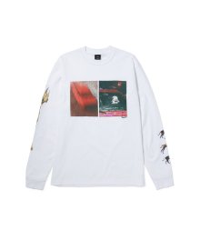 RED MEANS GO L/S TEE [WHITE]