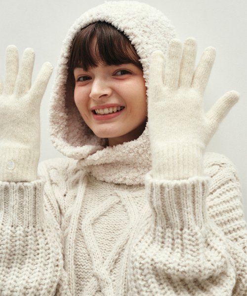 Wool deals knit gloves