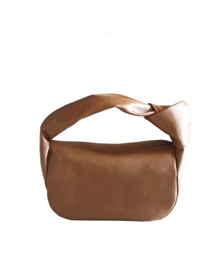 Solid Brown How Bag by Marge Sherwood for $78