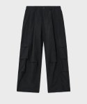 노운(NOUN) twist cargo nylon pants (black)
