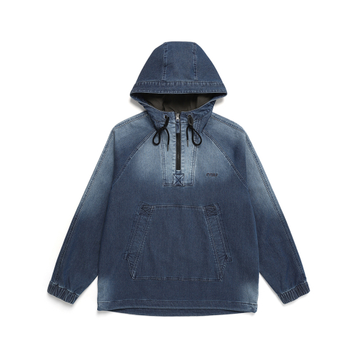 Дenim анорак с градиентом Denim
