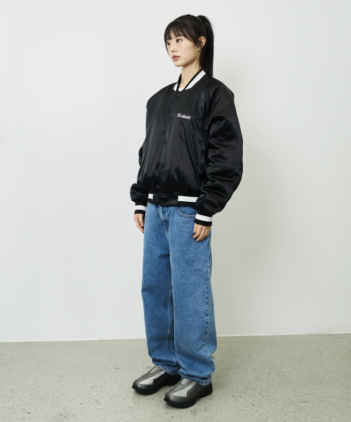 PALETTE VARSITY JACKET(BLACK)
