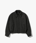 앤드로스(ANDROS) Wool Zip Jacket - Charcoal