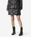 몽클레어(MONCLER) 로고 패치 패딩 스커트 - 블랙 / I20932D00015595ZZ999