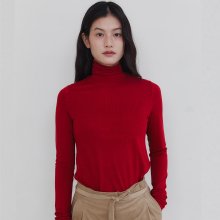 WOOL TURTLE TEE_RED