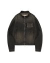 Wallet denim jacket / Vintage black