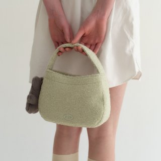 로서울(ROH SEOUL) Curly tote bag Boucle Permanent mint 상품 이미지