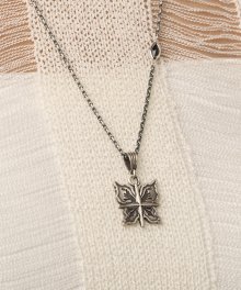Butterfly pendant necklace (925 silver)