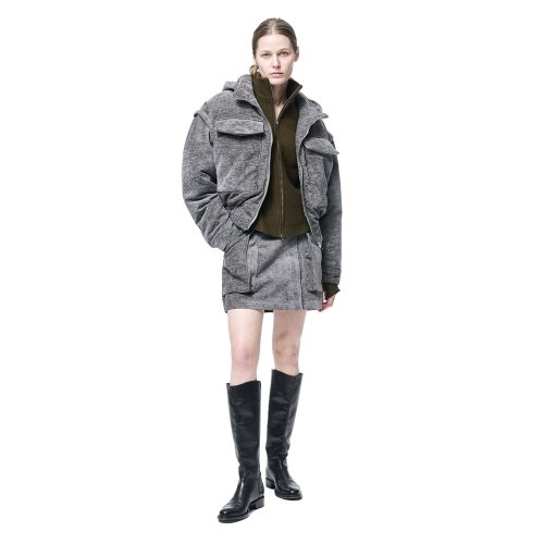 ALF PADDING JUMPER D.SILVER GRAY