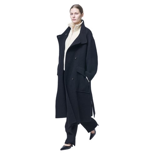 ILONA LONG COAT BLACK