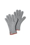 Bless Wool Finger Gloves Melange Gray
