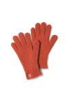 Bless Wool Finger Gloves Rust Orange