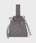 삭스어필(SOCKS APPEAL) candy beads knit bucket bag grey