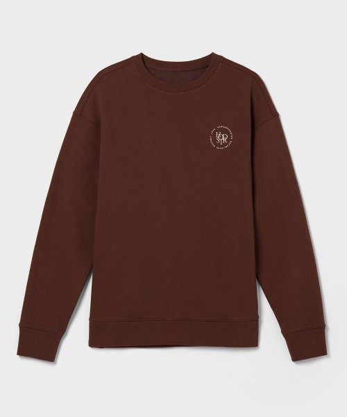 HS CIRCLE LOGO SWEATSHIRT brown