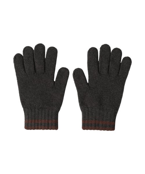 MUSINSA ROUGH SIDE Mild Wool Gloves Charcoal