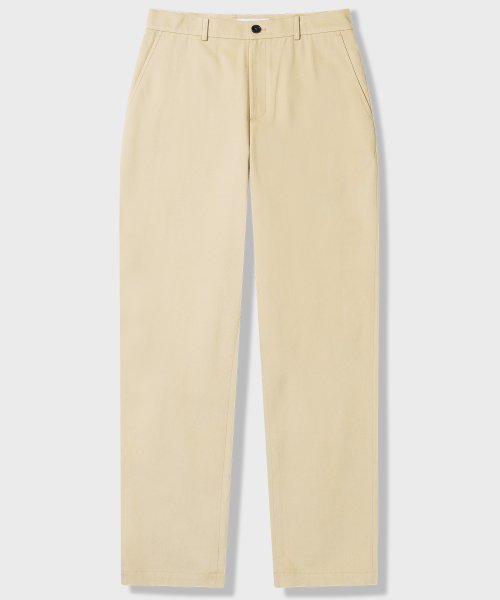Базовые чино с прямым кроем — BEIGE