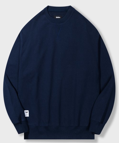 Плотный хлопковый свитшот NAVY