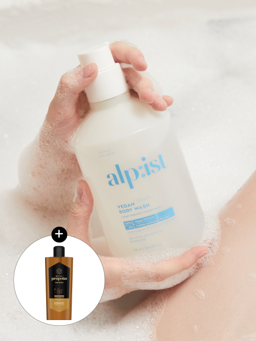 알피스트 비건 바디워시 베이비파우더 730ml + 프로폴리스샴푸 180ml 증정