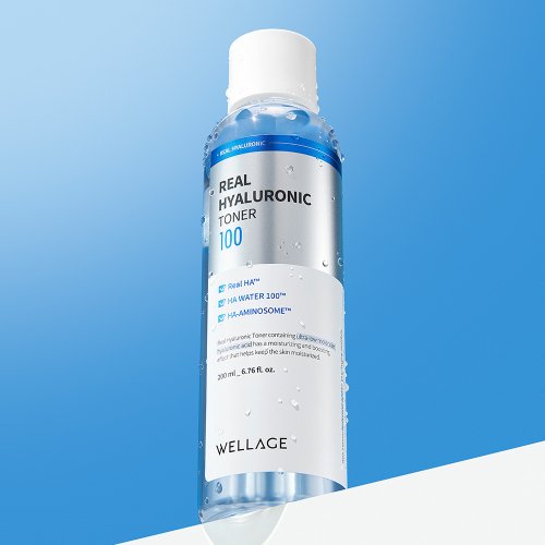 웰라쥬() 리얼 히알루로닉 100 토너 200ml 상품 이미지