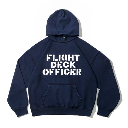 Окрашенное худи Flight Deck Officer (Royal Blue)