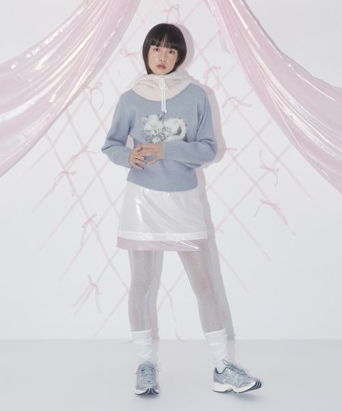 ☆人気☆【Margarin Fingers】☆SEQUINED LOW MINI SKIR.T☆ 마가린핑거스(MARGARIN FINGERS) SEQUINED LOW MINI SKIRT