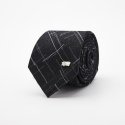 코디갤러리(CODIGALLERY) 실크 블랜드 브로큰 패턴 넥타이 차콜