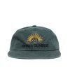 Washed Two Tone Logo 6Panel Cap (Dark Forest)