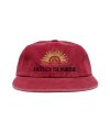 Washed Two Tone Logo 6Panel Cap (Vintage Red)