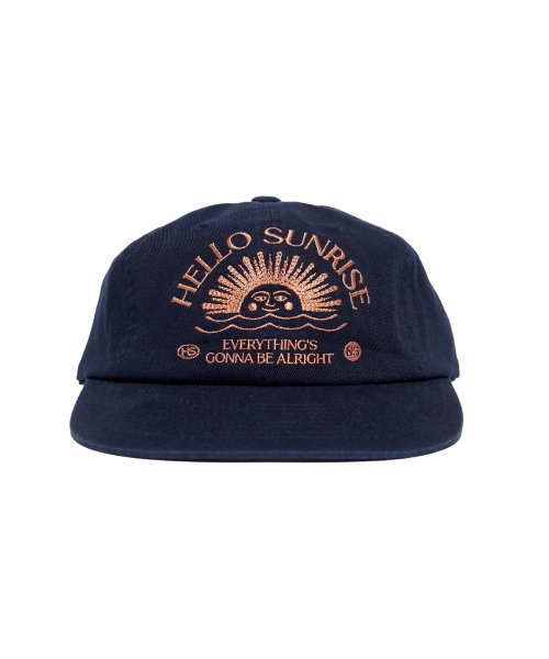 【Hello Sunrise】Washed HS Arch Logo 6Panel Cap〜キャップ ciatre x HS Two Tone Washed OG Logo Cap | ciatre
