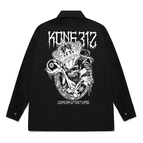 Рабочая куртка KWJB0097 King Skull black