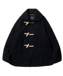 런던트레디션(LONDONTRADITION) Shawl Collar Unisex Short Duffle Coat - DK.Navy 5990