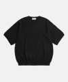 Guernsey S/S Knitted Tee Black (사용 X)