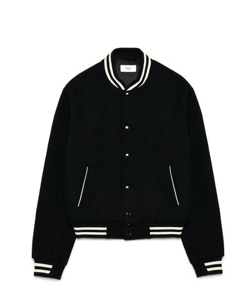 VARSITY JACKET WOOL BLACK