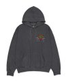 HEART EARTH PIGMENT HOODIE CHARCOAL