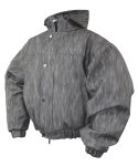 이에스씨 스튜디오(ESC STUDIO) (4온수누빔) hooded leather blouson(gray)