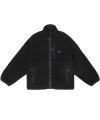 Y.E.S Boa Fleece Bonded Jacket Black