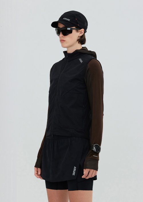 WOMENS AIR BLADE GILET (ATHLETIC) BLACK