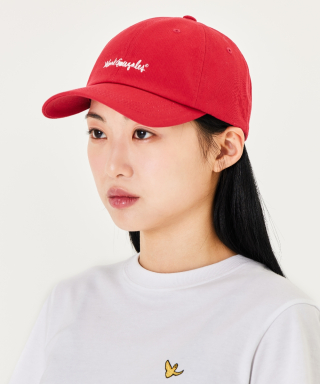 마크곤잘레스(MARK GONZALES) MG LOGO BALL CAP - RED - 사이즈