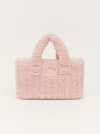 Shearing Bear Padding Bag (Baby Pink)