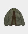 Reversible Warm Quilting Jacket (Olive)